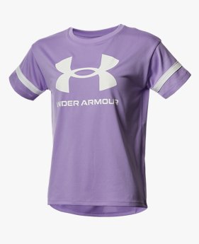 UA テック スポーツスタイル ロゴ ショートスリーブ Tシャツ（トレーニング/GIRLS）